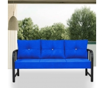 Alart üçlü koltuk kanepe  Bahce ve Balkon Mobilyası mavi